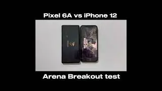 Pixel 6A vs IPhone 12