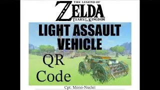 Zelda - Totk QR Code: Chimera Light Assault Vehicle