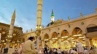 Beautiful Al-Masjid an-Nabawi |Prophet's Mosque |Madina tul munawara beautiful sounds Azan #trending