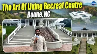 The Art of living Retreat Center boone ,NC || USA || Gurudev || Legend Tv Telugu