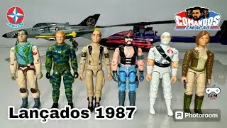 Comandos Em Ação Lançados em 1987 | Estrela - Figuras/ Bonequinhos Clássicos! #gijoe