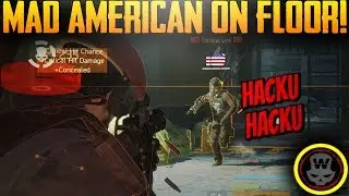 БЕЗУМНЫЙ АМЕРИКАНЕЦ на полу (The Division 1.7)
