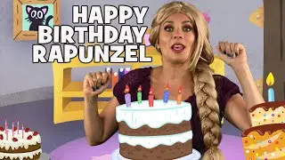 HAPPY BIRTHDAY RAPUNZEL 🎂 Princess Birthday in the Tower 🏰 Ms. Booksy's Bedtime Stories for Kids