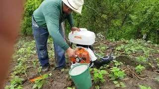 STIHL SR 450 Fumigadora liquido y granulados solidos Sprayer