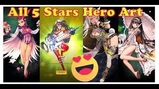 Destiny Child Global All 5 Stars Hero Image on this English version