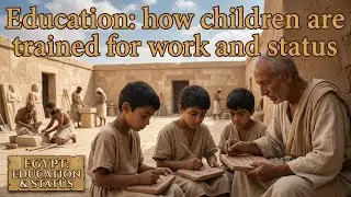 How Children Grew Up in Ancient Egypt | Scribes, Workers & Temple Life