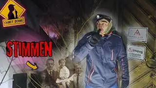 Wir hören STIMMEN in verbotener Villa mitten im Wald 🔦😱🗣