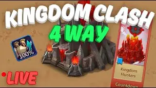 Lords Mobile - 4Way KvK at 7am!!! Let's get some kills.