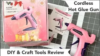 Cordless Hot Glue Gun Review, DIY & Craft Tools.