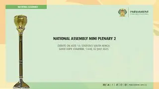 Debate on Vote 14: Statistics South Africa, 2 July 2025