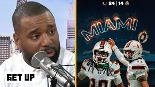 Chris Canty | Says Miami is winning the CFB title after shocking Ohio State 24-14 upset