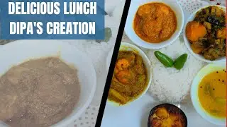 Delicious Lunch||🤤🤤#trending#recipes#viral#bengali#deliciouslunch#dipa'screation