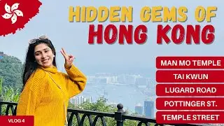 Hong Kong from India 2026 | Must visit Hidden Gems |  Man MO Temple | TAI KWUN | Edward Youde Aviary