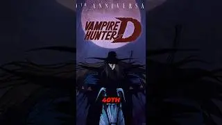 The Impact of Vampire Hunter D on Anime! 🧛&zwj;♀️ 🇯🇵  #movie #anime #horror