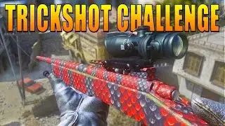 Trickshotting Challenge! New Top 10 Plays & Trickshotting Challenge Series - Cod MWR & Cod IW