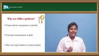 Adverse drug reactions | Dental pharmacology | Indian Dental Academy