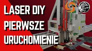 Składam głowicę OD NOWA😅 Pierwsze uruchomienie wycinarki laserowej DIY