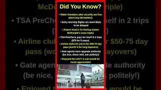 Airport Secrets They Hide From You ✈️🤫