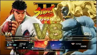 SFV:CE - Gill: Последний Босс [Аркада SF 3rd - Сложность: Высокая]