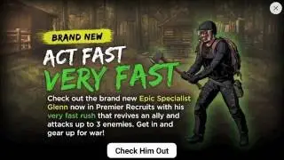 tWD: Road to Survival - New Toon on the Block - Epic Revive Glenn + OPENING