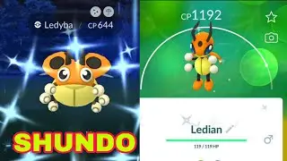 Shiny ledyba pokemon go _to evolve ledian