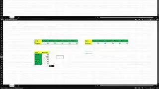 Table Transpose in excel