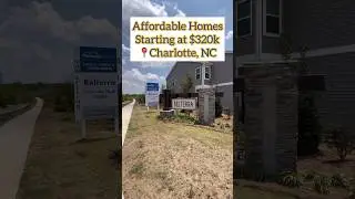 BRAND NEW AFFORDABLE HOMES IN CHARLOTTE, NC 🏡 STARTING AT $320k #realestate #charlotte