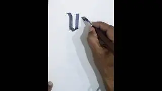 How to write Gothic Fraktur Blackletter w & x
