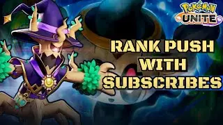 DAY 6 1600 RANK PUSH 🔴 | POK&Eacute;MON UNITE LIVE 🟥 | JDXO GAMING YT ❤️