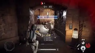 Star wars battlefront In Onslaught with Boba Fett