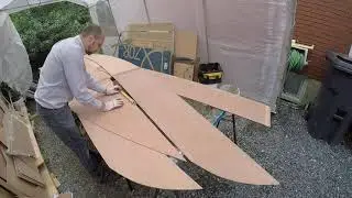 Le Projet Sterna - Argie 15 - Partie 1 : La construction de la coque/ The hull construction