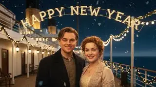 Jack & Rose Celebrate New Year on Titanic Deck ❤️🚢 