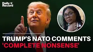 &lsquo;Complete nonsense&rsquo; - Donald Trump&rsquo;s Nato comments gets furious reaction from British politicians