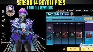 Season 14 Royale Pass 1-100 All Rewards List (Free and Paid) Pubg Mobile