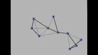 Maintaining a Spanning Forest in Highly Dynamic Networks