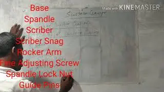 SURFACE GAUGE, MARKING BLOCK, SCRIBING BLOCK, सरफेस ब्लॉक