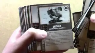 Dust Warfare Force Decks (Cards) Unboxing