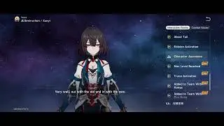 (R12+) Honkai Star Rail - Voice line - JP Dub EN Text - Xueyi.