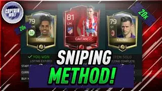 FIFA MOBILE|SNIPING METHOD FOR MILLIONS!🔥💎