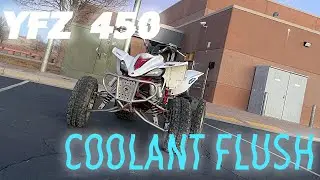 Как выполнить промывку системы охлаждения Yamaha YFZ450