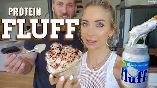 PROTEIN FLUFF | Vegan - Low Carb - Low Fat - Low Calorie - Ketogen | DIÄT HACK