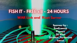 SERVER x8 24 JAM FREE | Fish It MEGALODON Target !! Part #2