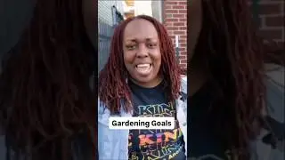 Gardening Goals #gardening #gardeninggoals #urbangardening
