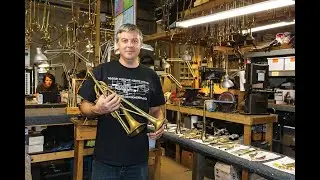How Harrelson Trumpets are Made - Shop Tour Part II (CNC Mill Turn Lathe)