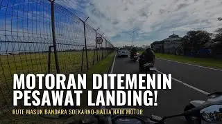 Rute Cepat Masuk Bandara Soekarno Hatta Naik Motor | Motovlog with DJI Action 4