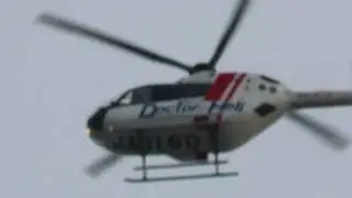 中日本航空ドクターヘリJA116D（Eurocopter EC135P2 ※ADS-Bなし）前で脇で後ろで旋回しながら家の真上を繰り返し通過⑤2025年12月23日（火）【2か月8日ぶり】【25分】