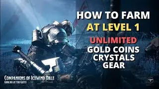 How to Farm Unlimited Gold/Crystals/Gear from First Mission | D&D Dark Alliance