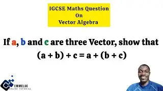 IGCSE Exam Question on Vector Algebra