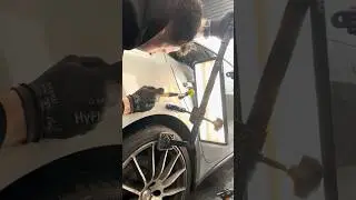 GPR Pull To Paint Dent Repair Maserati Ghibli #paintlessdentrepair #carrepair #paintlessdentremoval