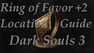 Dark Souls 3 -  Ring of Favor +2